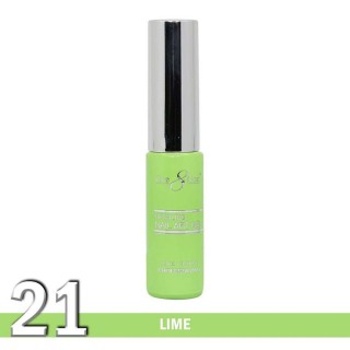 Cre8tion Detailing Nail Art Gel, 21, Lime, 0.33oz KK1025